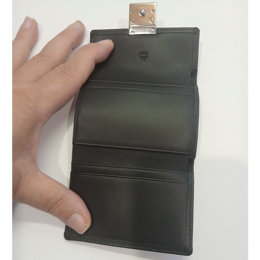 MCM - Black/White Women's Card/Cash Holder - NWOT - Picture 6 of 9